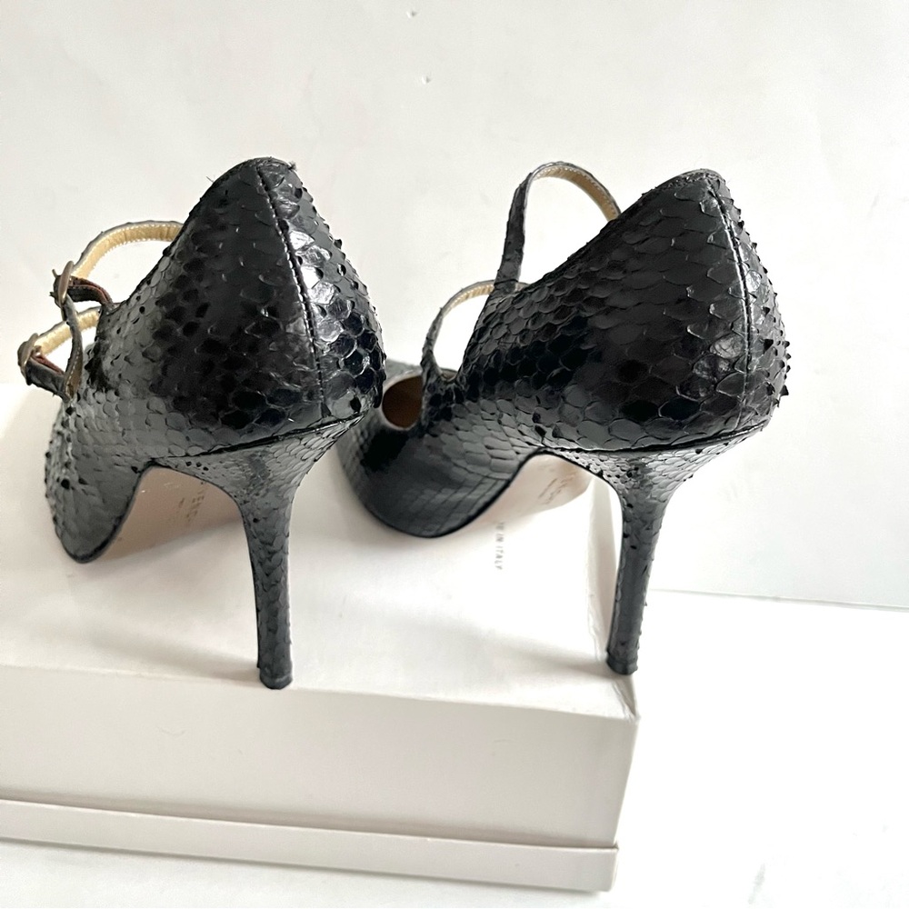 Givenchy black python Mary Jane heels 37.5 - Picture 16 of 16